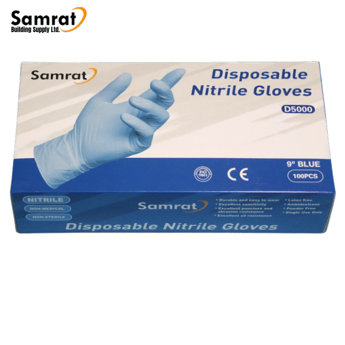 Disposable Nitrile Gloves - BLUE