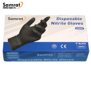 Disposable Nitrile  Gloves - Black