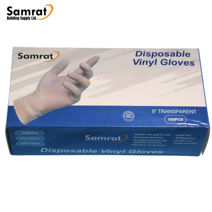 Disposable Nitrile Gloves - WHITE
