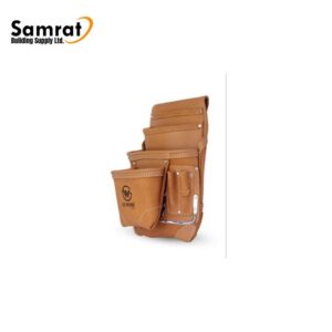 MULTI POCKET LEATHER NAIL-TOOL POUCH BAG- MECHTOOLS