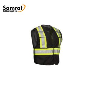 2xL/3XL BLACK 5PT TEAR AWAYVEST